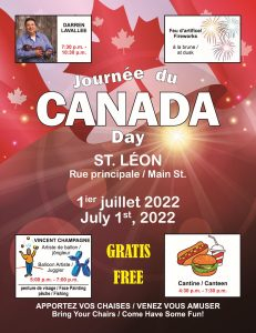 Journée du Canada à Saint Léon